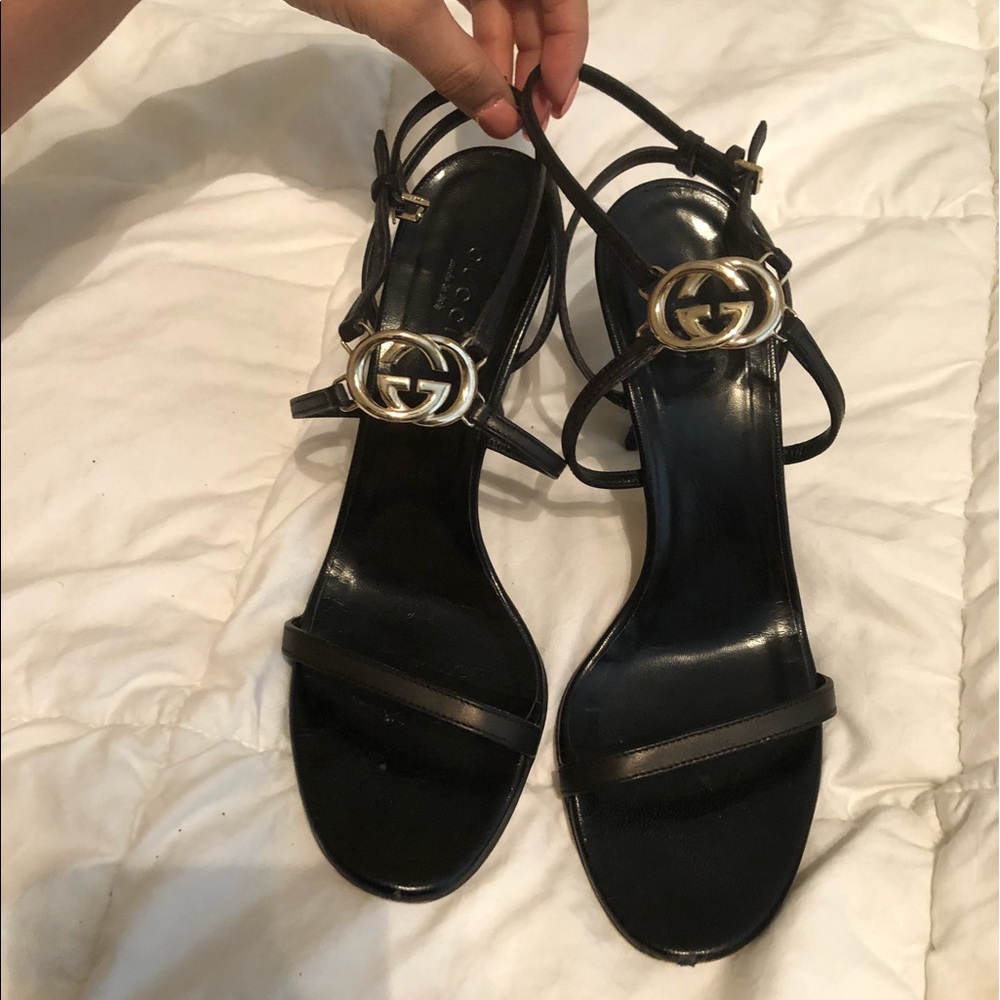 Priced to sell! Authentic Gucci Strappy Sandals